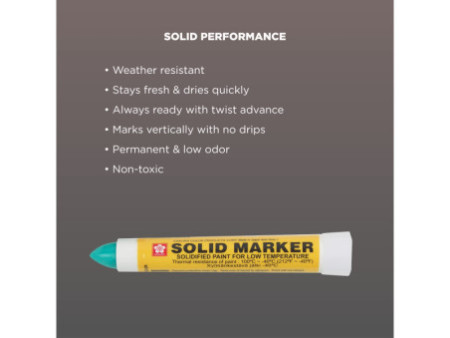SAKURA Marqueur industriel 'SOLID MARKER LOW TEMPERATURE'
