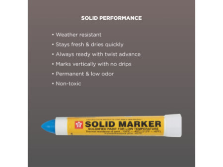 SAKURA Marqueur industriel 'SOLID MARKER LOW TEMPERATURE'