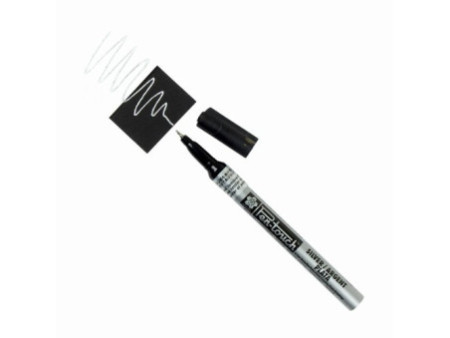 SAKURA Marqueur permanent Pen-Touch Extra Fin, argent