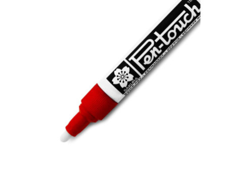 SAKURA Marqueur permanent Pen-Touch Fin, étui de 6