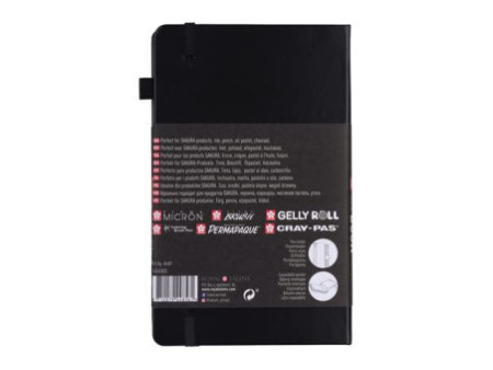 SAKURA Carnet de croquis, 130 x 210 mm, noir