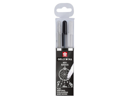 SAKURA Stylo roller à encre gel Gelly Roll 'Best Basics'