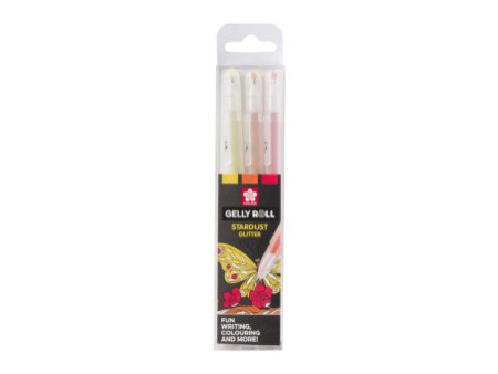 SAKURA Stylo roller à encre gel Gelly Roll Stardust 'Happy'