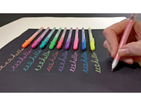 SAKURA Stylo roller encre gel Gelly Roll Moonlight étui de12