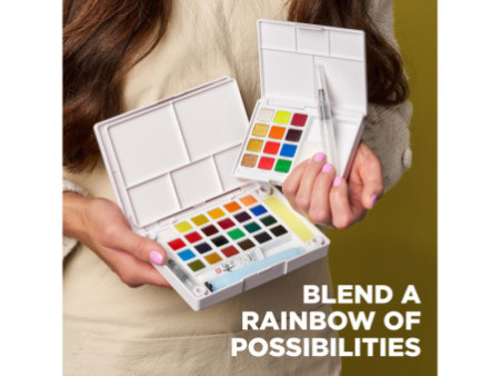 SAKURA Peinture aquarelle Koi Water Colors Sketch, box 12