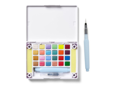 SAKURA Peinture aquarelle Koi Water Colors Sketch, box 24
