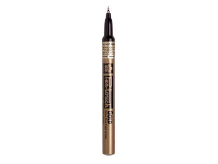 SAKURA Marqueur permanent Pen-Touch Extra Fin, blanc