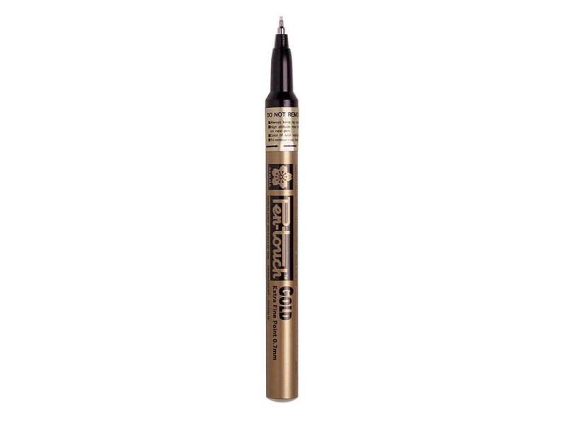 SAKURA Marqueur permanent Pen-Touch Extra Fin, blanc