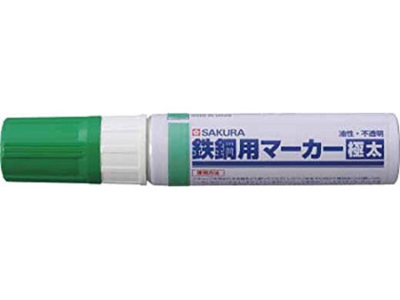 SAKURA Marqueur pour métal, extra large, 10 mm, vert
