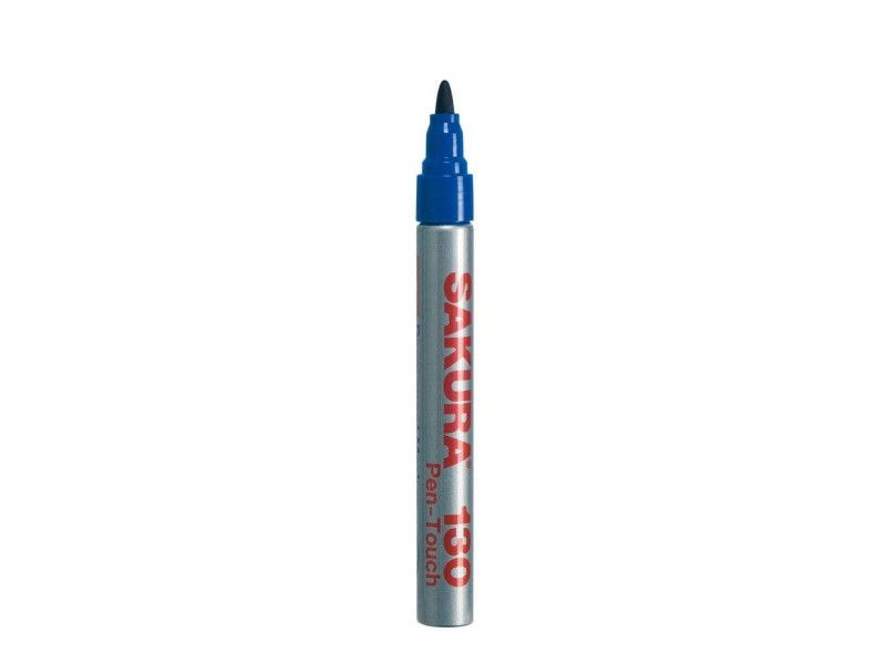 SAKURA Marqueur permanent Pen-touch 130, 1,2 mm, bleu