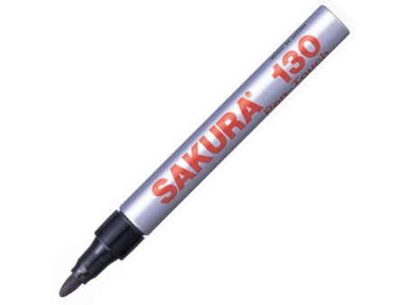 SAKURA Marqueur permanent Pen-touch 130, 1,2 mm, noir
