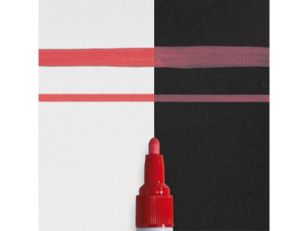 SAKURA Marqueur permanent Pen-Touch Moyen, rouge