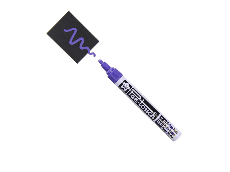 SAKURA Marqueur permanent Pen-Touch Moyen, violet
