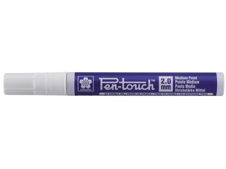 SAKURA Marqueur permanent Pen-Touch UV Moyen, bleu uv
