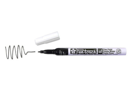 SAKURA Marqueur permanent Paint Marker fin, noir