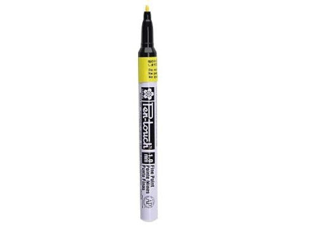 SAKURA Marqueur permanent Pen-Touch Fin, jaune