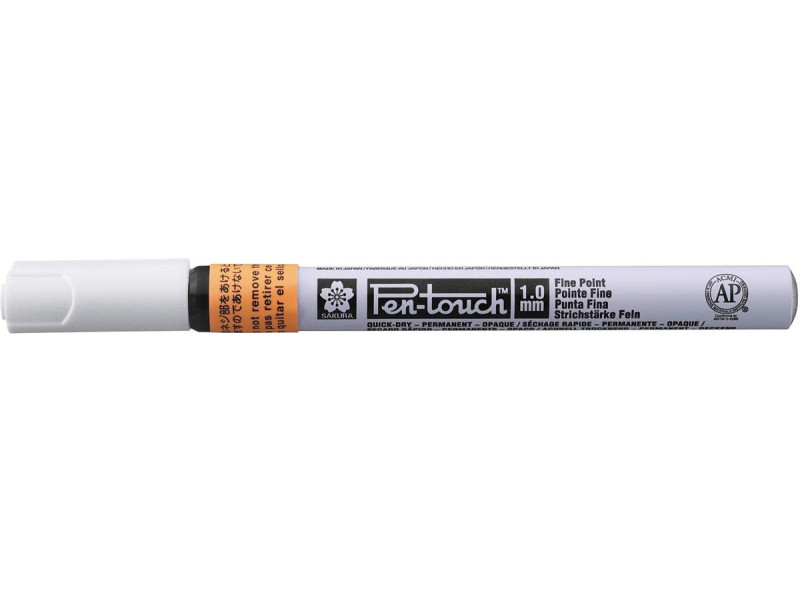 SAKURA Marqueur permanent Pen-Touch Fin, orange fluo