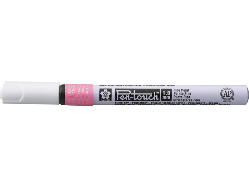 SAKURA Marqueur permanent Pen-Touch Fin, rose fluo