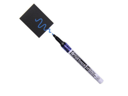 SAKURA Marqueur permanent Pen-Touch Fin, bleu