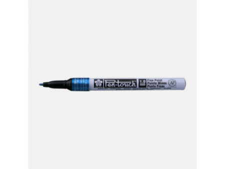 SAKURA Marqueur permanent Pen-Touch Fin, bleu