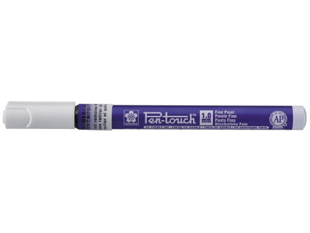 SAKURA Marqueur permanent Pen-Touch UV Fin, bleu uv