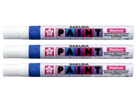 SAKURA Marqueur permanent Paint Marker moyen, bleu