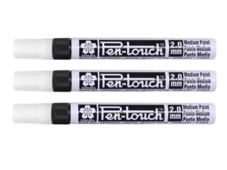 SAKURA Marqueur permanent Paint Marker moyen, noir