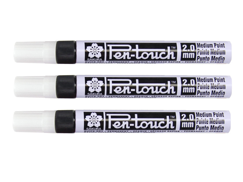 SAKURA Marqueur permanent Paint Marker moyen, noir