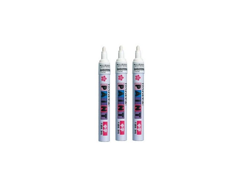 SAKURA Marqueur permanent Paint Marker moyen, blanc