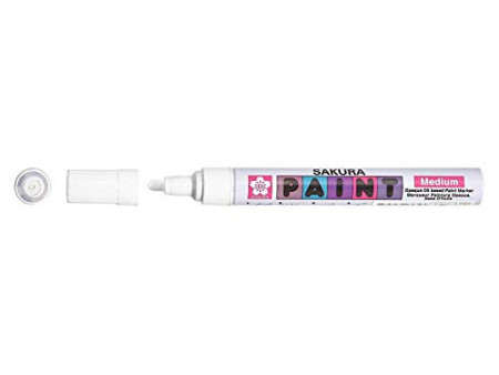 SAKURA Marqueur permanent Paint Marker moyen, blanc