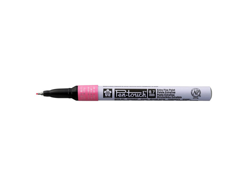 SAKURA Marqueur permanent Pen-touch Extra Fin, rose fluo
