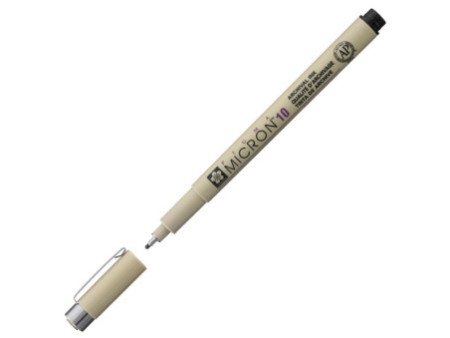 SAKURA Feutre fineliner PIGMA MICRON 10, noir