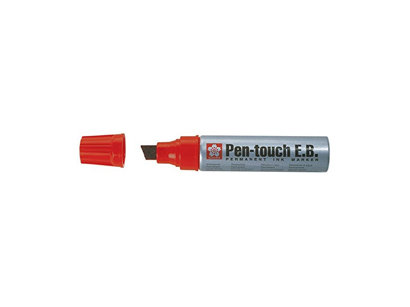 SAKURA Marqueur permanent Pen-touch Extra Broad, rouge