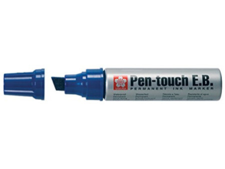 SAKURA Marqueur permanent Pen-touch Extra Broad, bleu