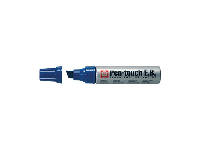 SAKURA Marqueur permanent Pen-touch Extra Broad, bleu