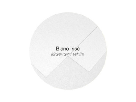 Pollen by Clairefontaine Carte double C6, blanc irisé