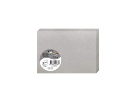 Pollen by Clairefontaine Carte double C6, argent