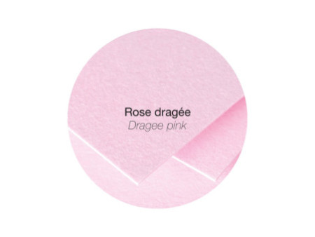 Pollen by Clairefontaine Carte double C6, rose dragée