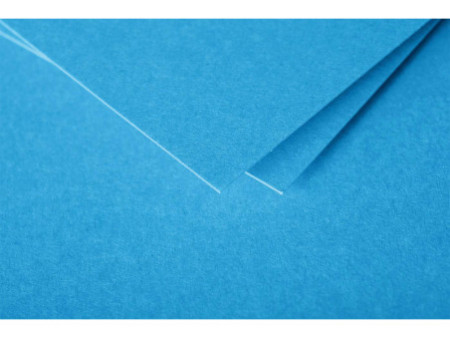 Pollen by Clairefontaine Carte double C6, bleu turquoise