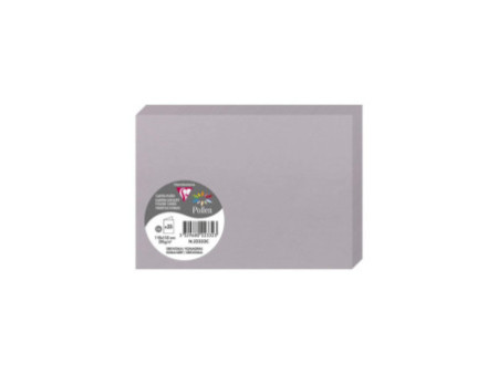Pollen by Clairefontaine Carte double C6, gris koala
