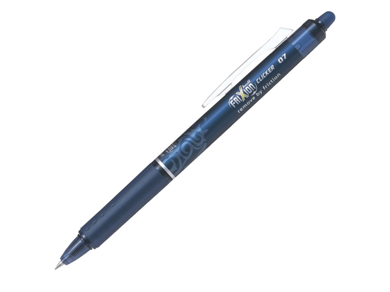 PILOT Stylo roller FRIXION BALL CLICKER 07, bleu