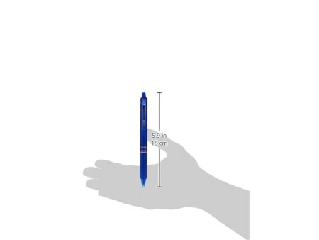 PILOT Stylo roller FRIXION BALL CLICKER 07, bleu