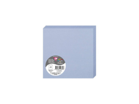 Pollen by Clairefontaine Carte double 135 mm, bleu lavande