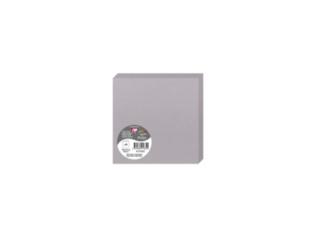 Pollen by Clairefontaine Carte double 135 mm, gris koala