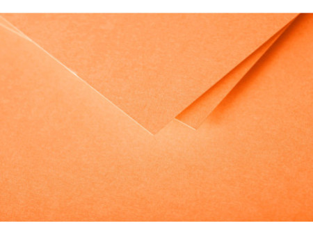 Pollen by Clairefontaine Carte double 135 mm, clémentine