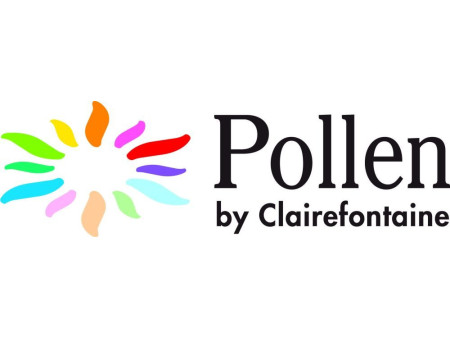 Pollen by Clairefontaine Carte double DL, blanc irisé