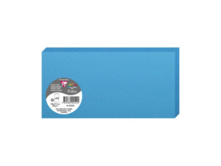 Pollen by Clairefontaine Carte double DL, bleu turquoise