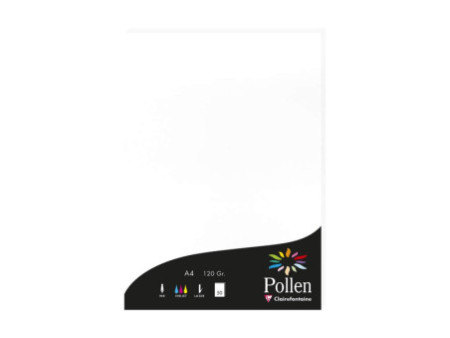 Pollen by Clairefontaine Papier A4, blanc