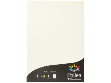 Pollen by Clairefontaine Papier A4, ivoire
