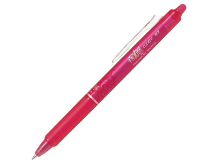 PILOT Stylo roller FRIXION BALL CLICKER 07, rose